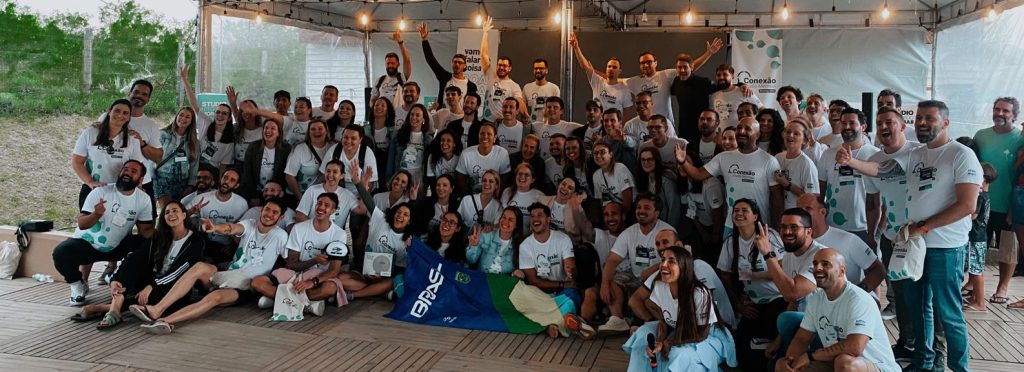 Franqueadora e franqueados do Studio Mormaii no evento Meeting 2023