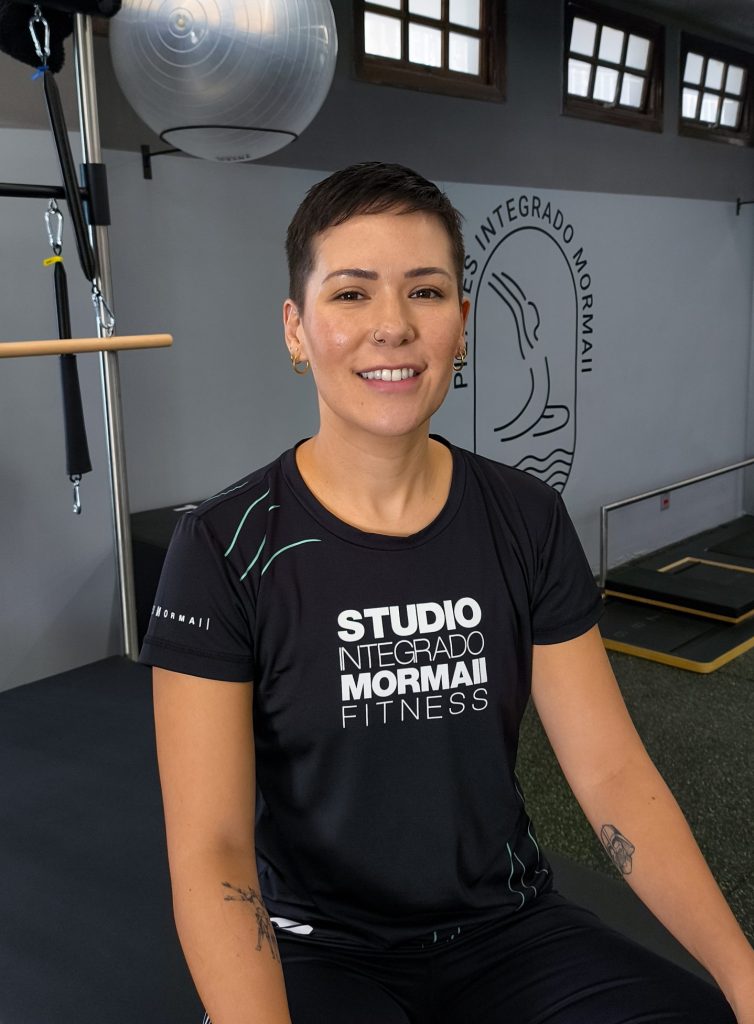 Nathassia, gestora do Studio Mormaii SP - Parque Continental