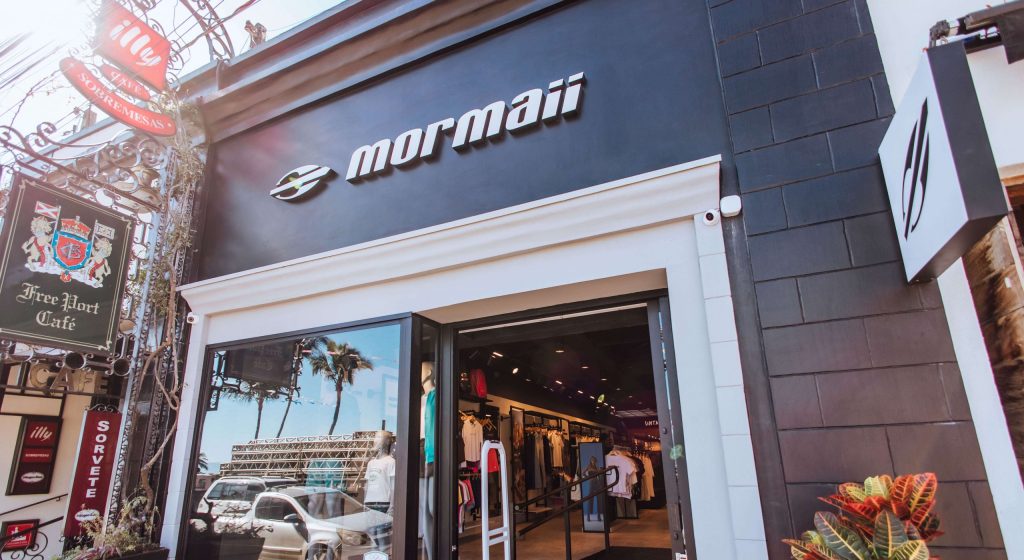 Fachada da nova loja Mormaii Ilhabela